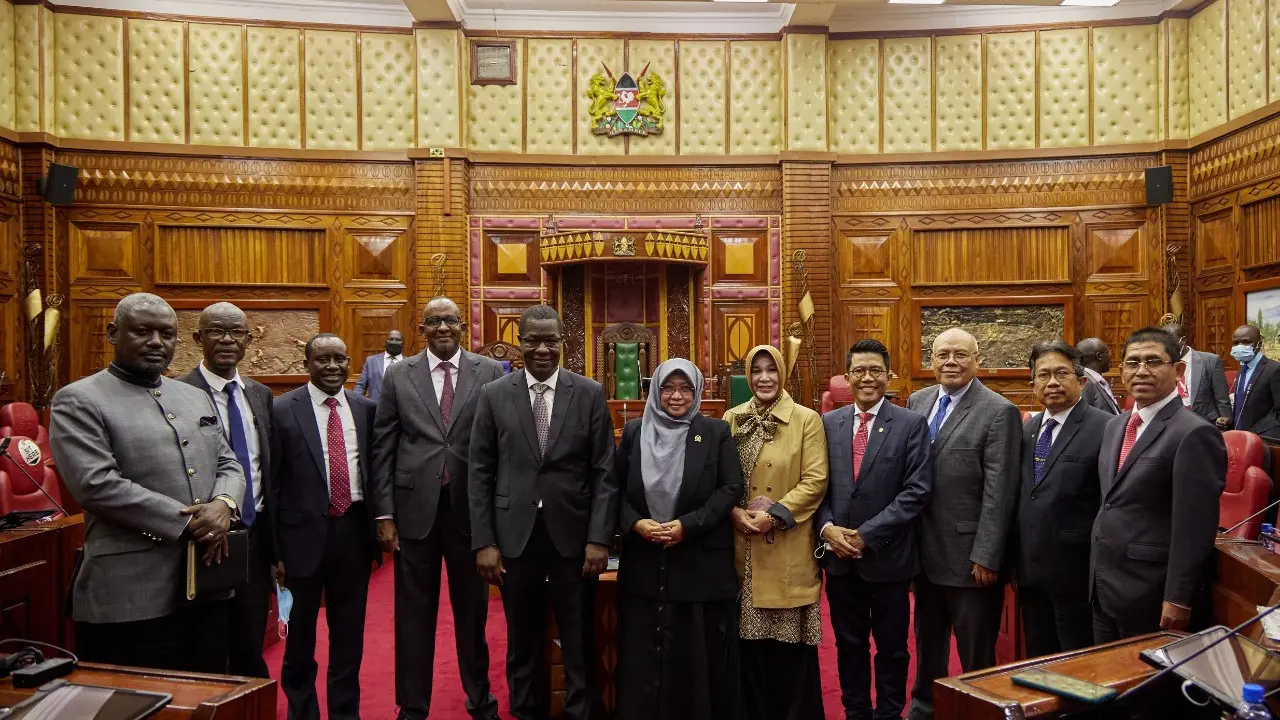 Indonesia dan Kenya menjalin kolaborasi wawasan dalam upaya untuk melakukan pengawasan di sektor keuangan masing-masing negara (KBRI Nairobi)