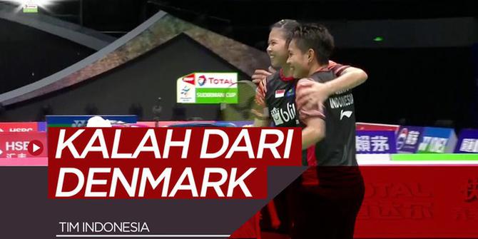 VIDEO: Highlights Piala Sudirman 2019, Indonesia Vs Denmark 2-3