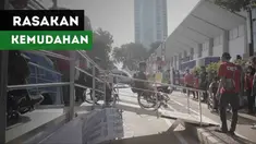 Salah satu atlet asal Malaysia merasakan kemudahan dalam hal transportasi di Asian Games 2018.