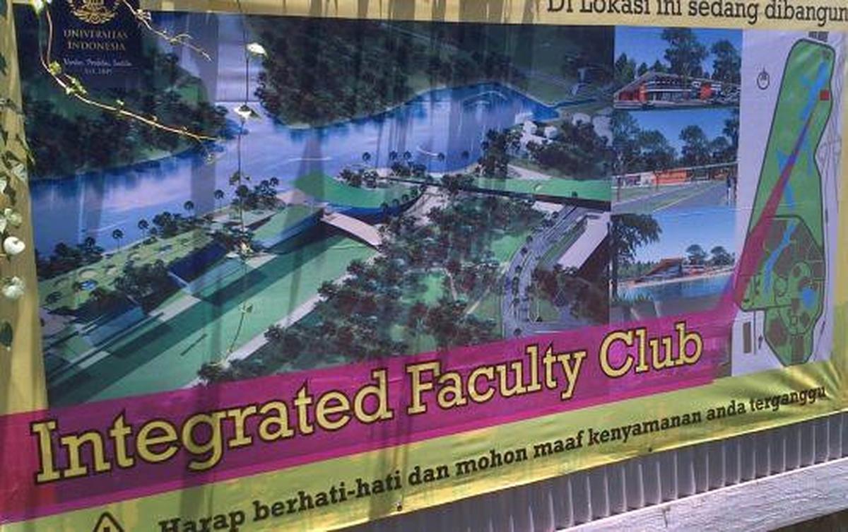 UI babat hutan untuk arena golf