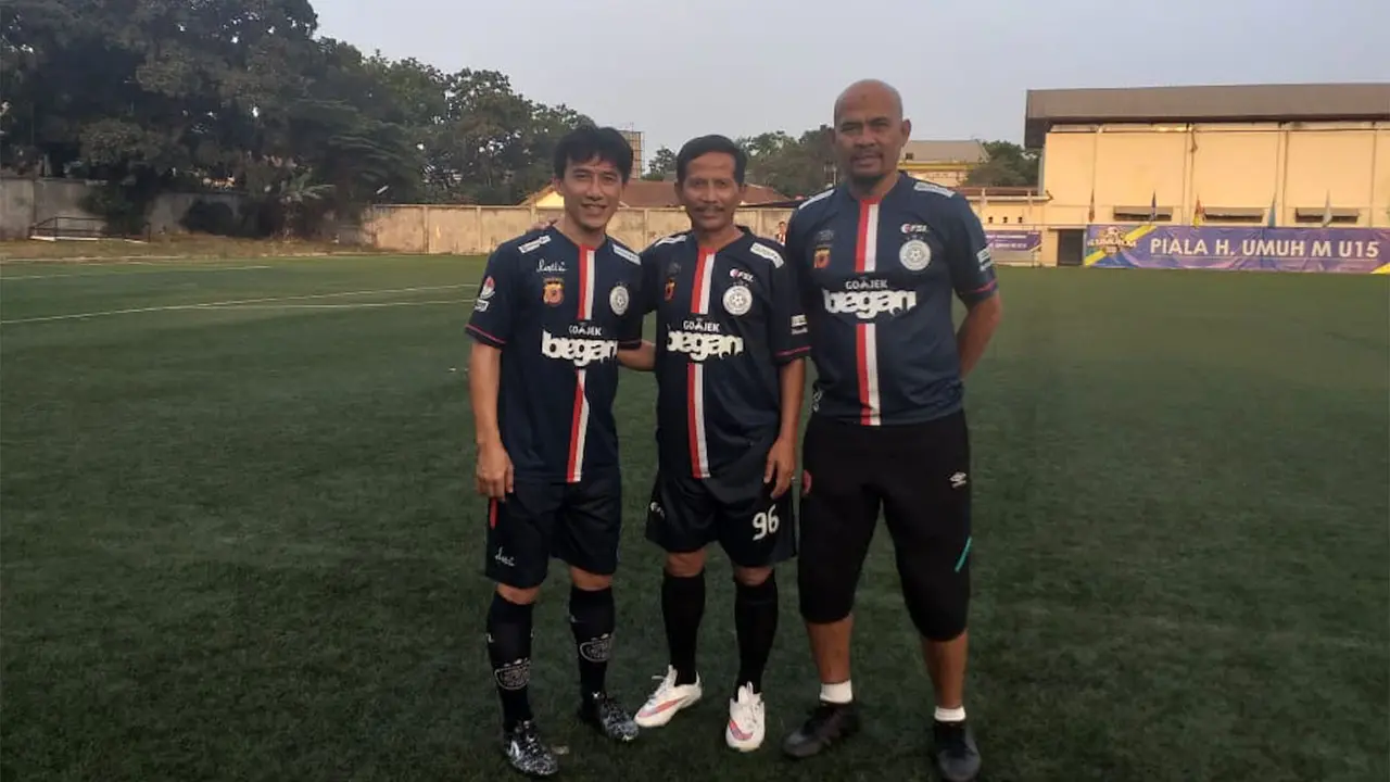 Yaris Riyadi, Djadjang Nurdjaman, dan Herrie Setiawan