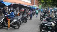 Retribusi parkir menyumbang miliaran rupiah untuk PAD Kota Malang, Jawa Timur (Liputan6.com/Zainul Arifin)