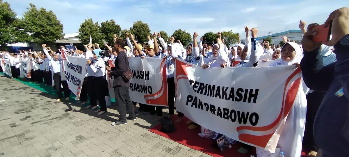 Curhat Ribuan Buruh PT Sritex Minta Prabowo Selamatkan Perusahaan