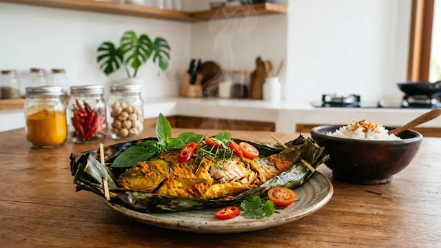 Pepes Ikan Mas