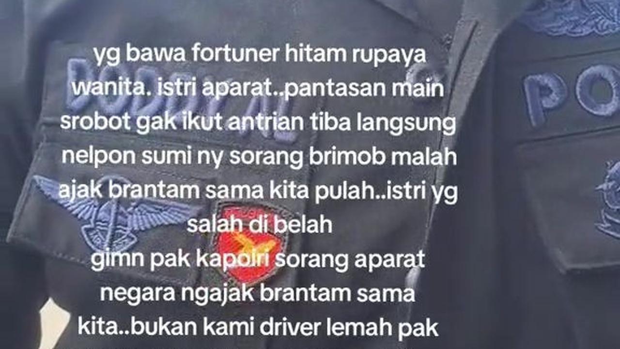Viral Video Sopir Truk Kesal Antrean di SPBU Diserobot Wanita Pengendara Fortuner: Istri Aparat