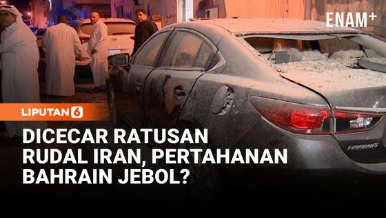 Ratusan Rudal Iran Cecar Bahrain, Berapa Bisa Ditangkis?