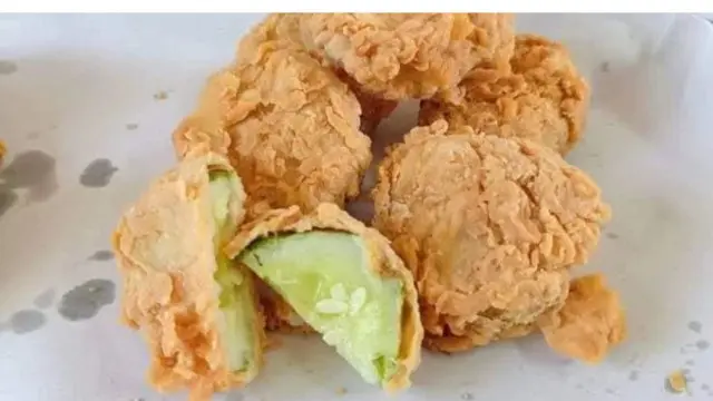 6 Potret Makanan Berbalut Tepung Krispi Ini Tak Biasa, Sajiannya Bikin Tepuk Jidat