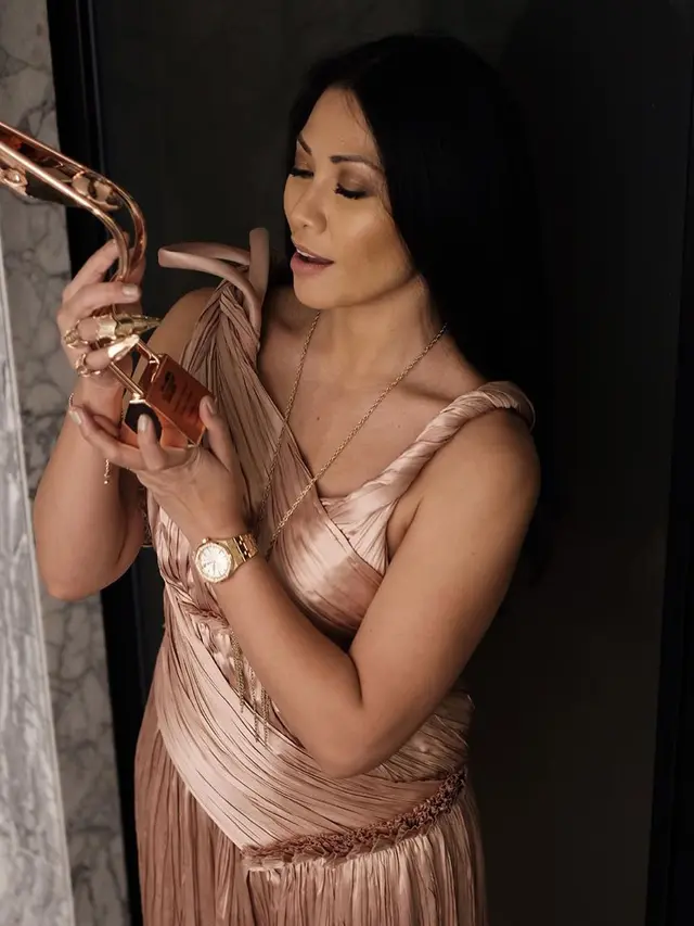 Anggun memenangkan Asian Television Award 2020. (Foto: Instagram @anggun_cipta)