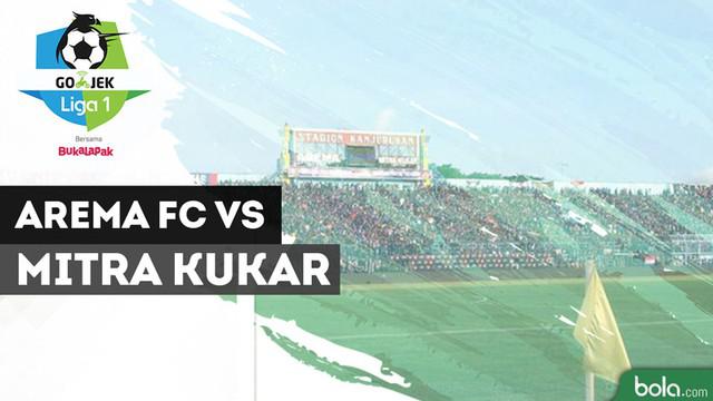 Berita video highlights Liga 1 2018, Arema FC vs Mitra Kukar dengan skor 2-2 di Stadion Kanjuruhan, Malang, Sabtu (24/3/2018).
