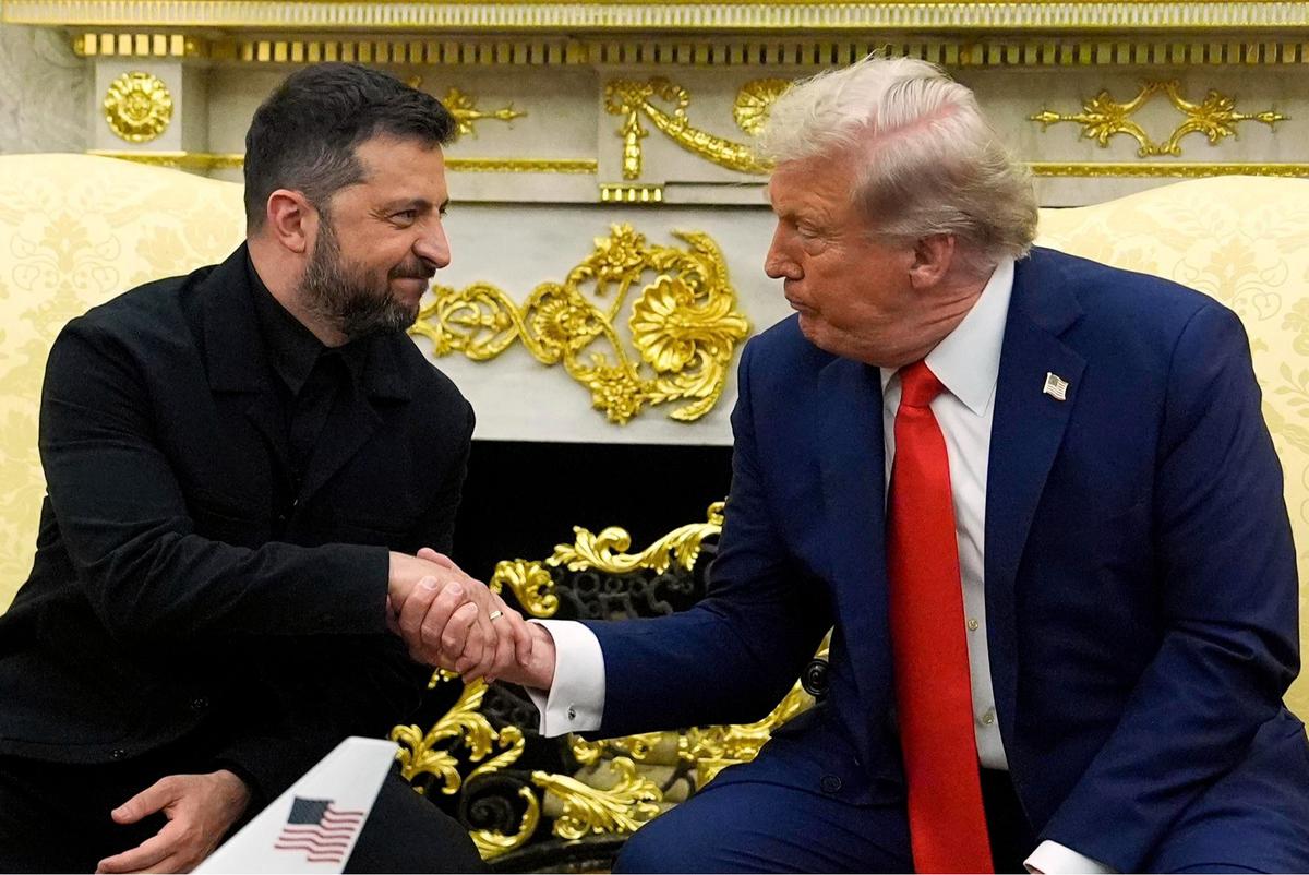 FOTO: Zelensky Bertemu Trump di Gedung Putih, Siap Tatap Muka dengan Putin Demi Akhiri Perang