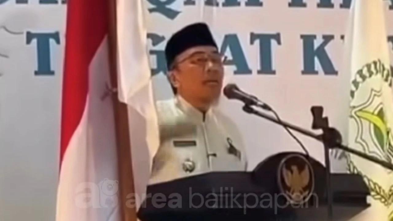 Viral! Wakil Wali Kota Padang Terhenti Berpidato, Tiba-tiba Muncul Suara Wanita Bernyanyi