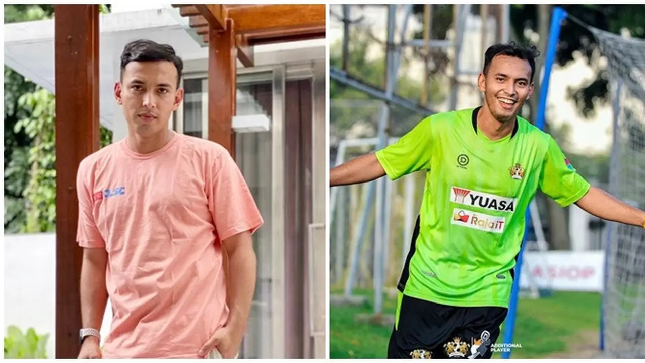 Dulu Atlet Sepak Bola, Ini 6 Potret Aktor Rifky Alhabsyi Saat di Lapangan Hijau