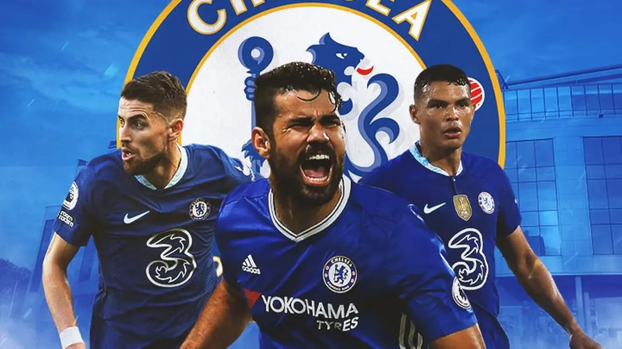 Chelsea - Jorginho, Diego Costa, Thiago Silva