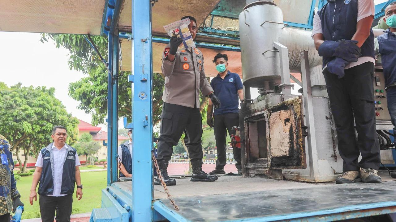 Ratusan Kilo Narkoba Dimusnahkan, Polda Sumut Bongkar 63 Kasus
