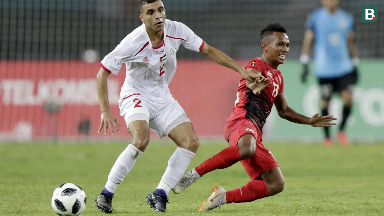 Sepak Bola : Indonesia Vs Palestina
