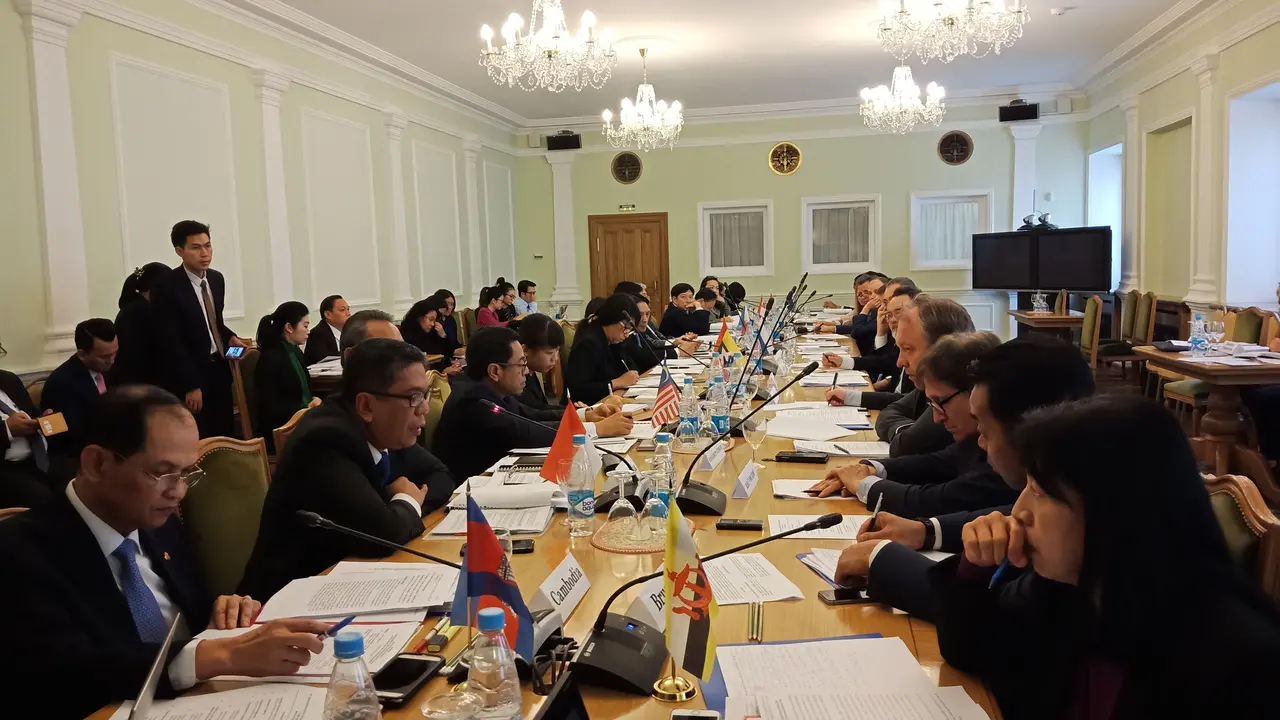 Pertemuan ARSOM di Rusia. (Sumber Dit. Kerjasama Eksternal ASEAN)
