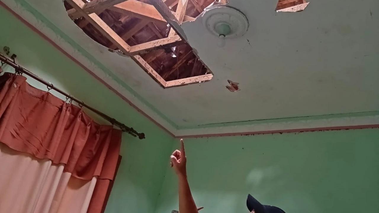Balon Udara Jatuh di Semarang