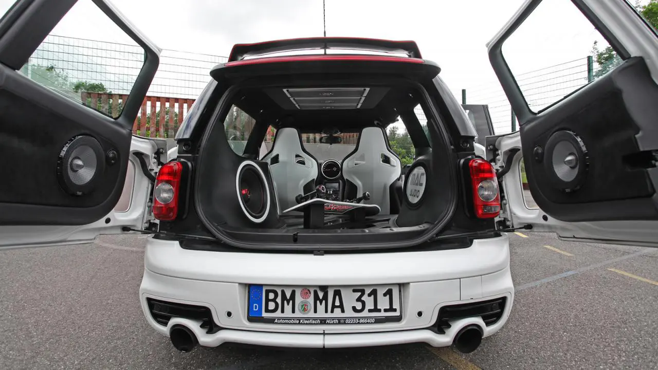 MINI Cooper modifikasi Mac Audio