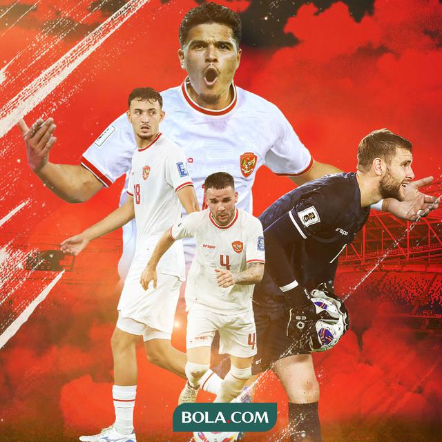 Timnas Indonesia -  Rapor pemain Timnas Indonesia usai bersua China