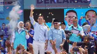 Bakal Pasangan Calon Egi-Syaiful Lampung Selatan, Deklarasi dan Pendaftaran, Dimeriahkan Artis Jakarta