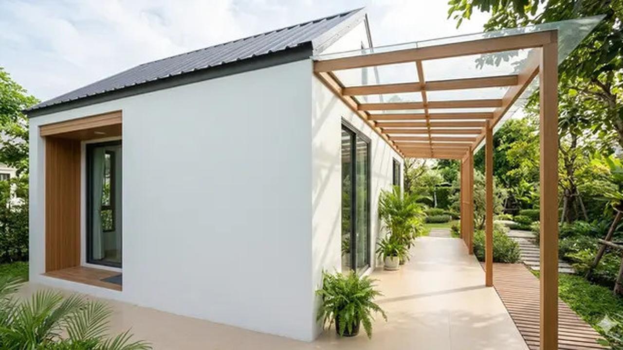 9 Inspirasi Rumah Kecil dengan Lorong Angin: Solusi Hunian Sejuk di Iklim Tropis
