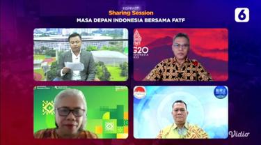 nspirato Sharing Session bersama Liputan6.com bertajuk Masa Depan Indonesia Bersama FATF, Jumat (5/8/2022).