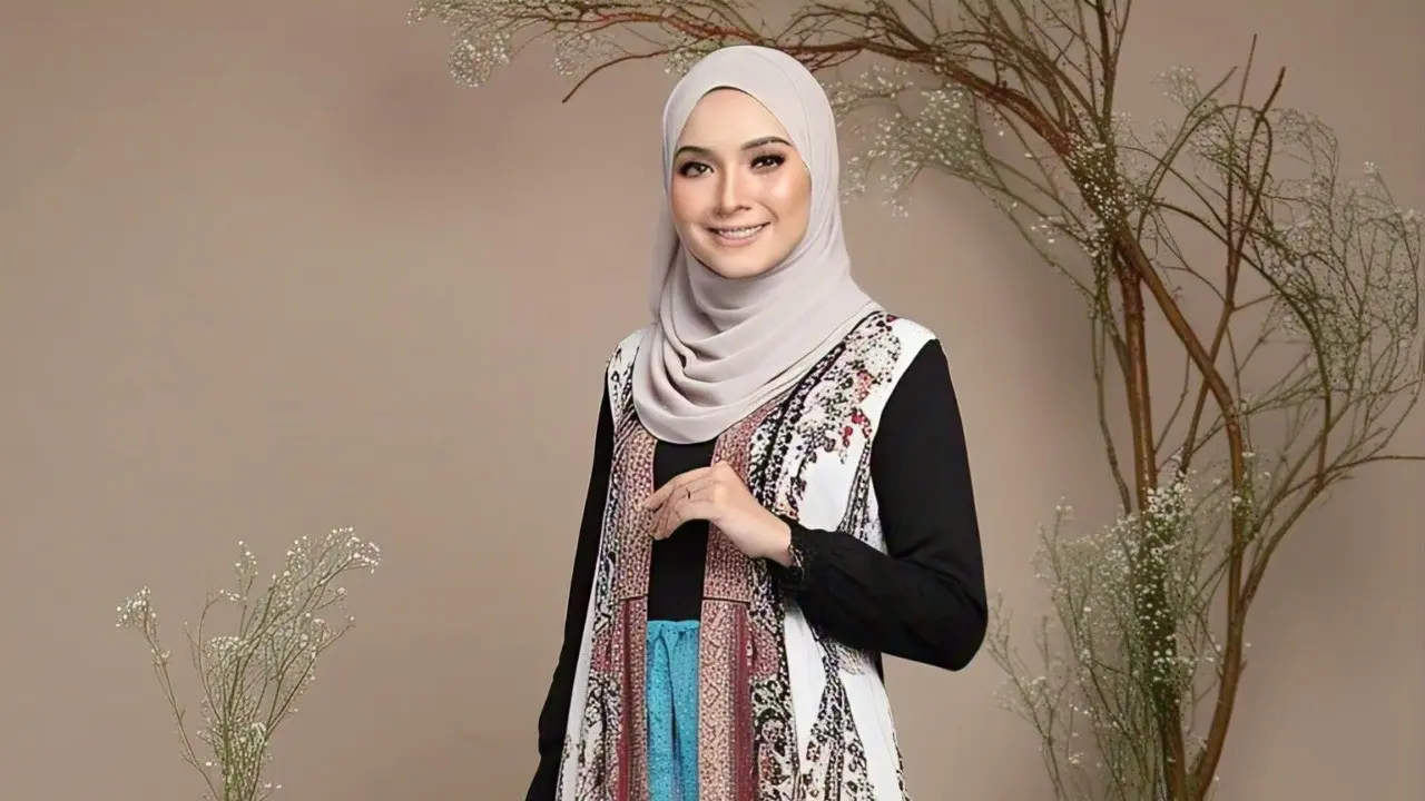 Model Gamis Rompi Panjang Terbaru