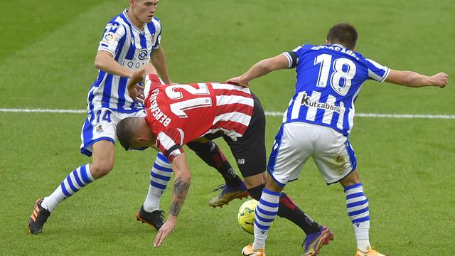 FOTO: Bungkam Athletic Bilbao, Real Sociedad Tempel Duo Madrid di Puncak Klasemen La Liga