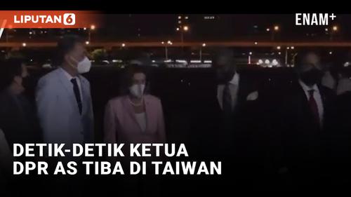 VIDEO: Ketua DPR AS Tiba di Taiwan, China Ngamuk!
