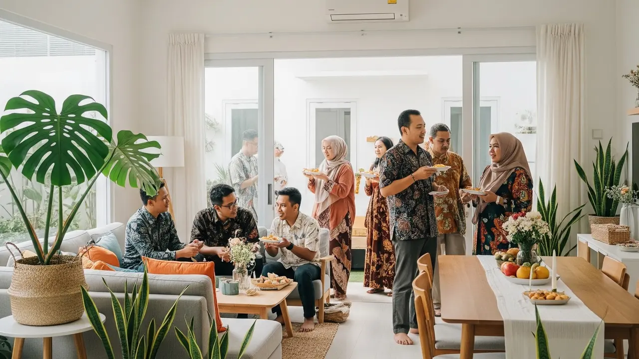 9 Ide Open House Hemat Budget tapi Tetap Elegan, Sambut Tamu dengan Nyaman