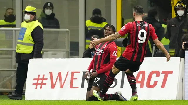 FOTO: Bantai Lazio 4-0, AC Milan Melaju ke Semifinal Coppa Italia