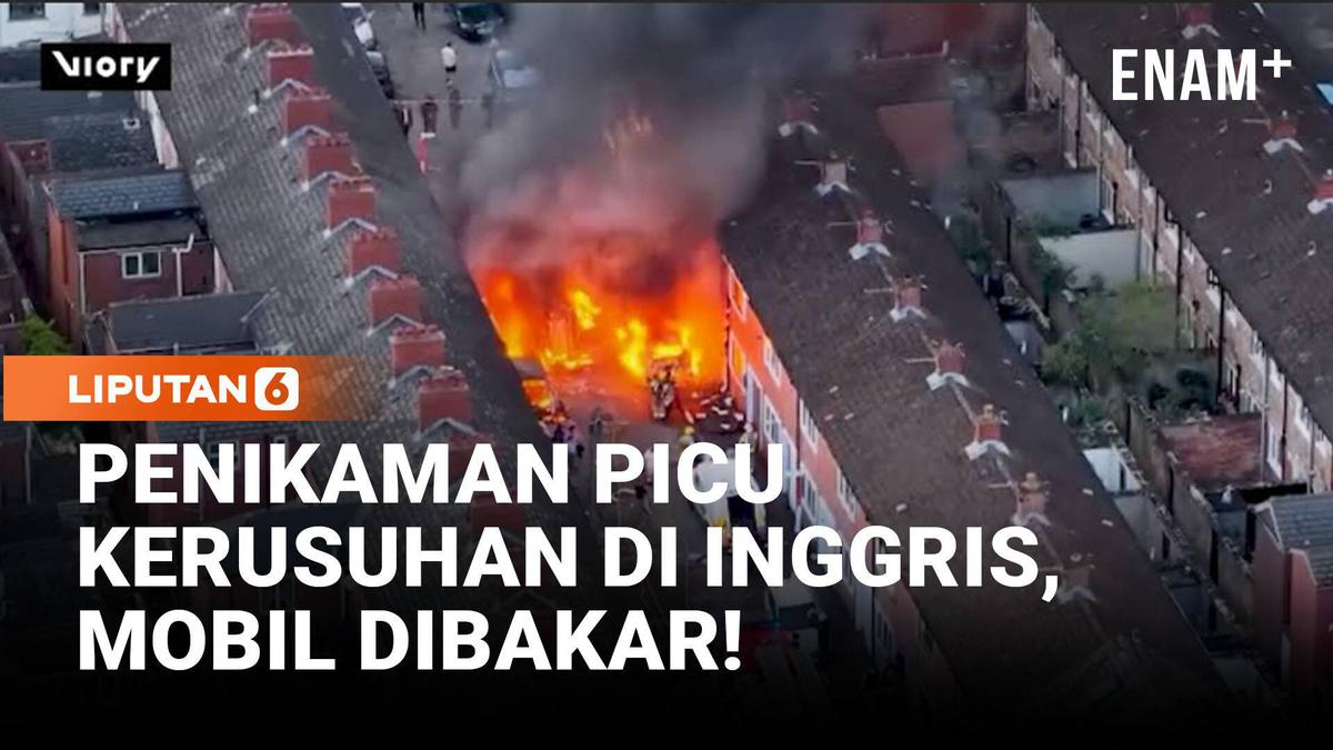 Penikaman Picu Kerusuhan di Inggris, Mobil Dibakar!