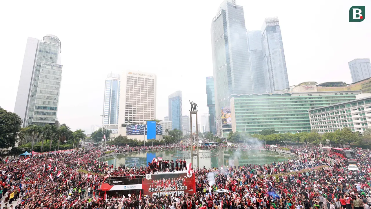 Parade Kemenangan Timnas Indonesia U-22