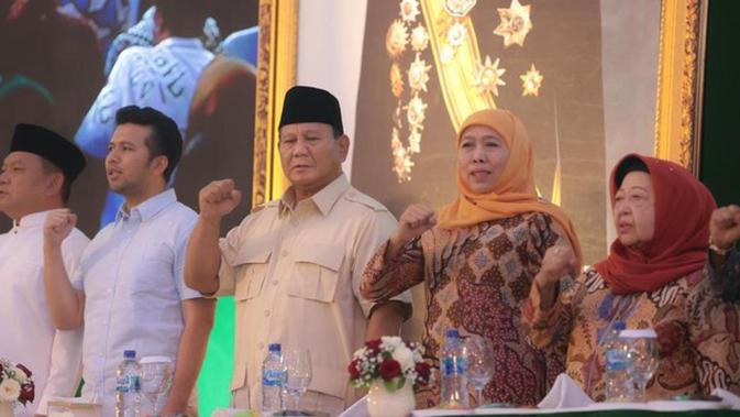 Prabowo Tiba di Malang, Disambut Gus Yahya dan Khofifah