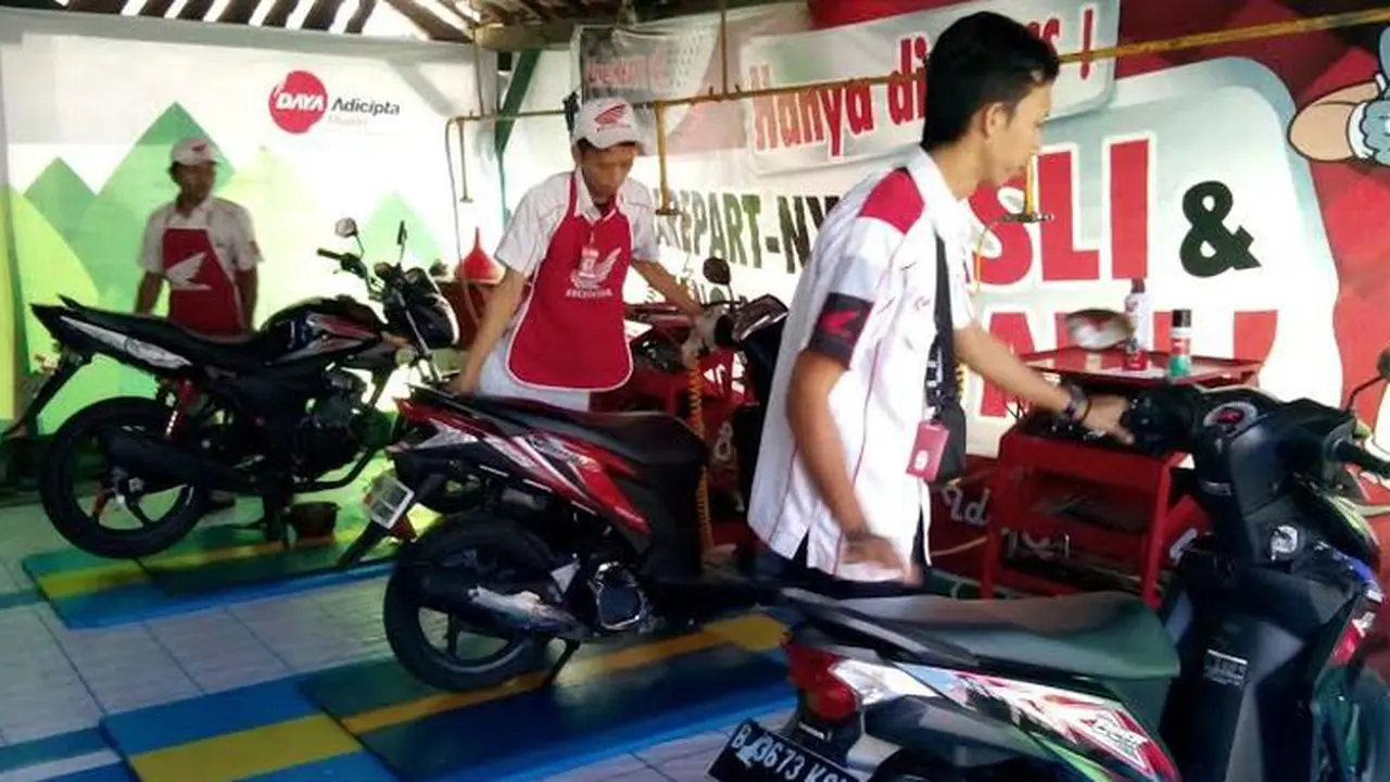 4.200 Pemudik Serbu Posko Mudik Honda di Jawa Barat