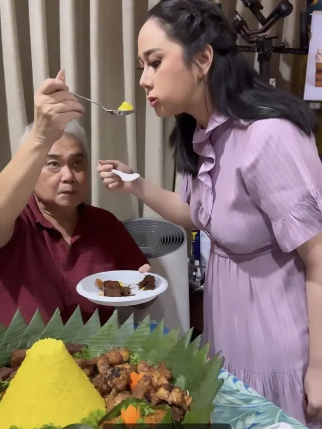 7 Potret Denise Chariesta Rayakan 1 Bulan Kelahiran Buah Hati