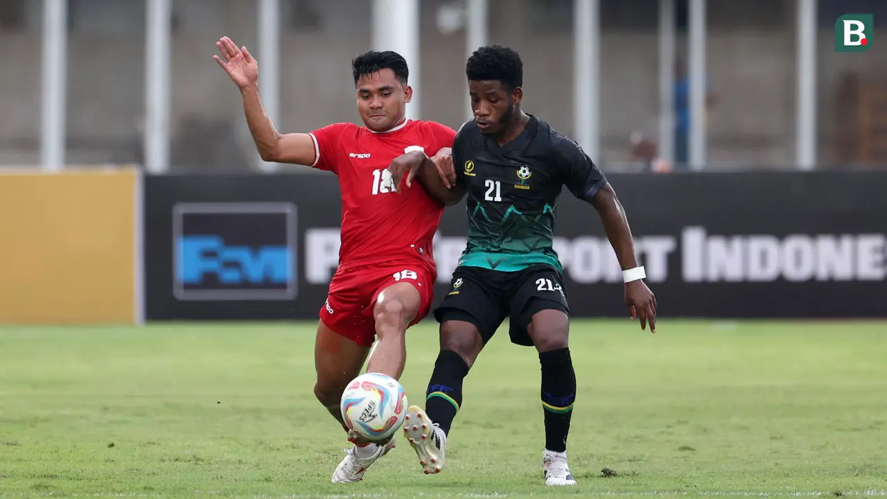 Foto: Berakhir dengan Skor Kacamata, Timnas Indonesia Bermain Imbang Melawan Tanzania di Laga Uji Coba