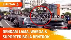 Dipicu dengan adanya suara bising dari suporter sepak bola yang konvoi serta telah ada dendam sejak lama, warga dan suporter bentrok. Pengendara yang panik langsung memilih putar balik.