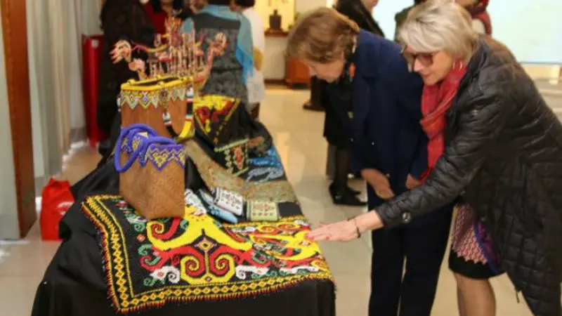 Budaya Kalimantan di acara Indonesian Cultural Circle Canberra