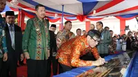 Resmikan Lapas di Sumut, Menteri Yasonna Minta Jauhi Narkoba