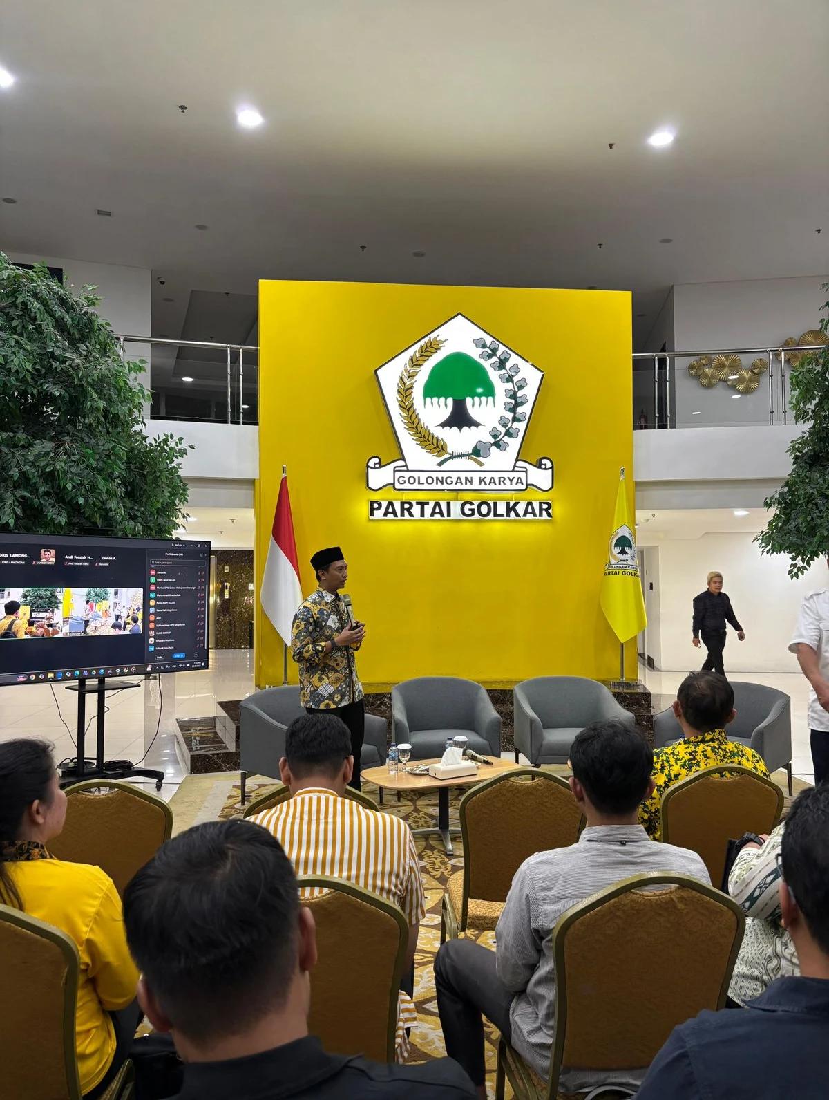 Ngopi dan Diskusi Buku Golkar: Memahami Akar, Meneguhkan Jati Diri, dan Mengajak Generasi Muda Terlibat