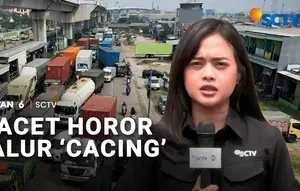 Macet Horor Jalur "Cacing"