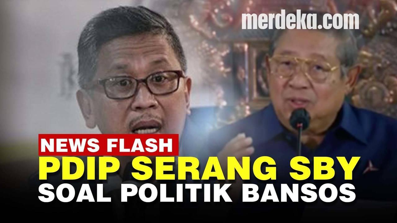 VIDEO: Sekjen PDIP Hasto Tuding SBY Habiskan USD2 Miliar Untuk Politik Bansos