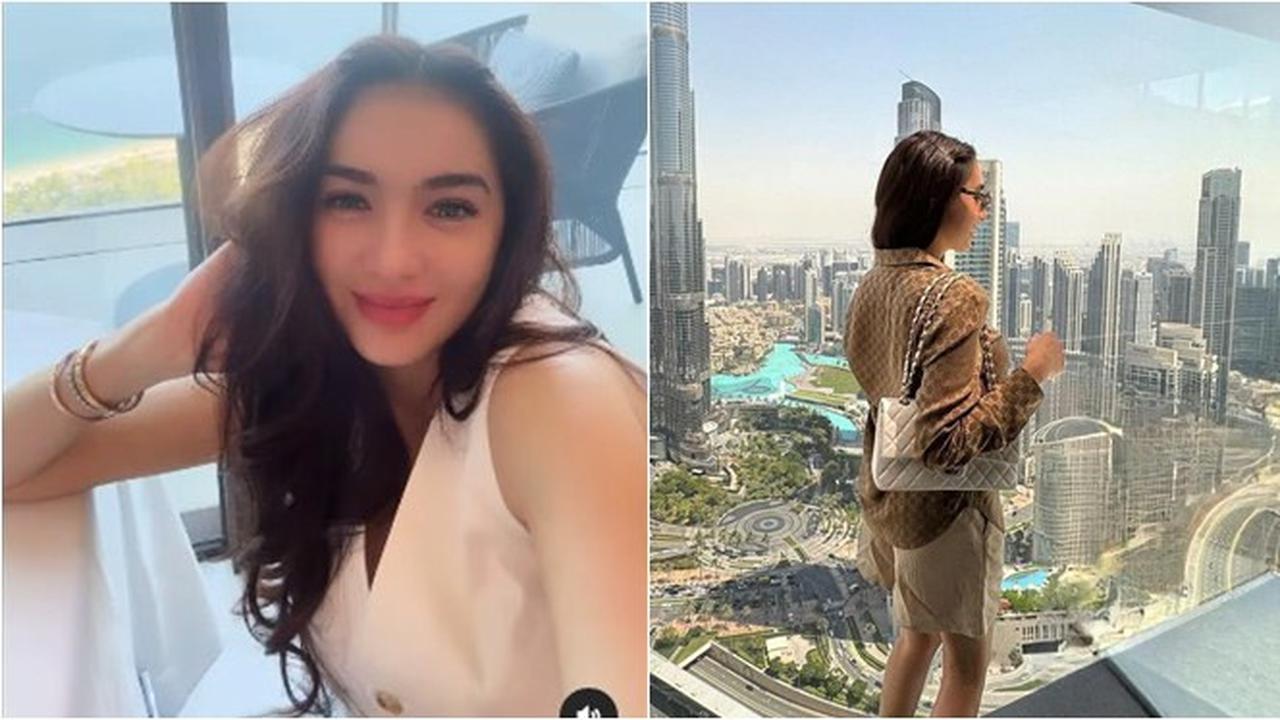 7 Momen Liburan Angel Karamoy di Dubai, Penampilannya Curi Perhatian