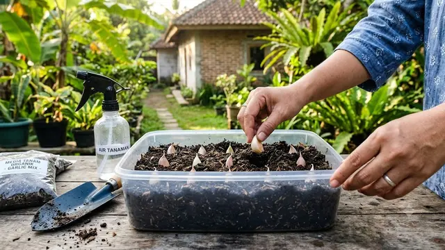 Menanam Bawang Putih