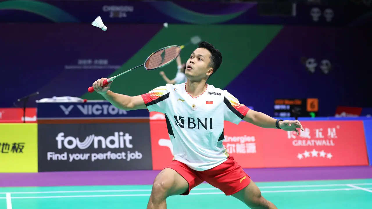 Anthony Sinisuka Ginting - Piala Thomas 2024 - Thomas Cup