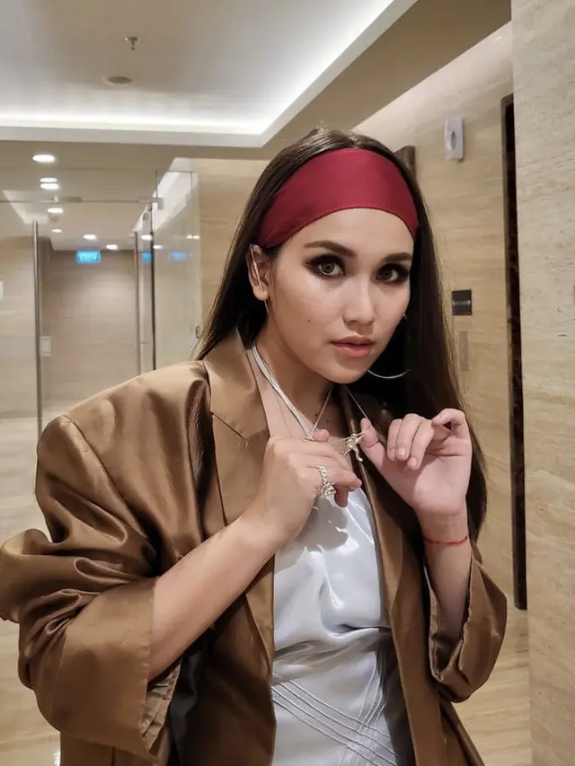 Potret Tampilan Ayu Ting Ting Setelah Pulang Umrah, credit @ayutingting92