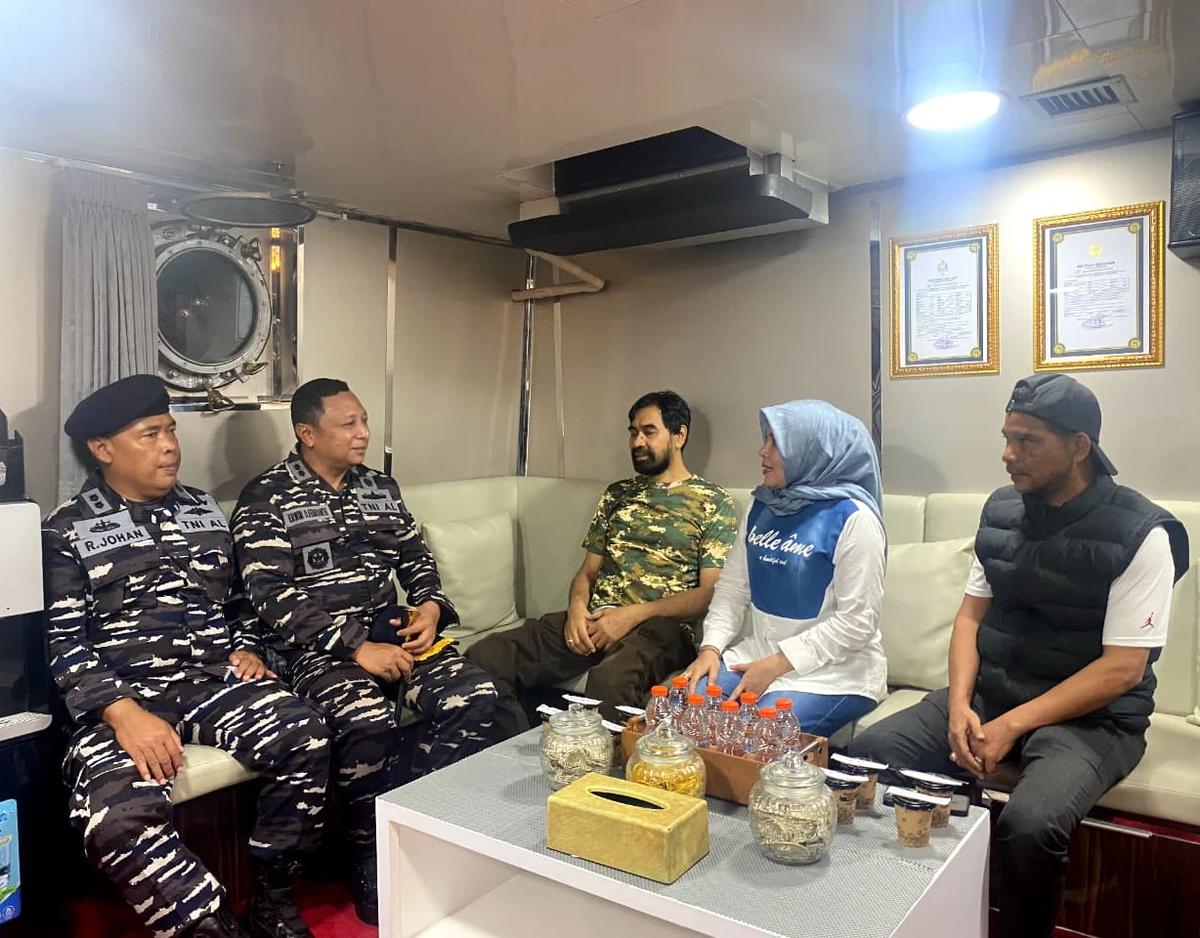 KRI Teluk Gilimanuk-531 tiba di Aceh