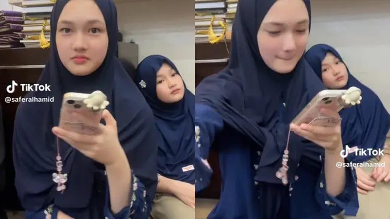 Potret Cantik Shakeela Eleanor Anak Ussy Perdana Pakai Hijab di Acara Kajian yang Jarang Tersorot Kamera