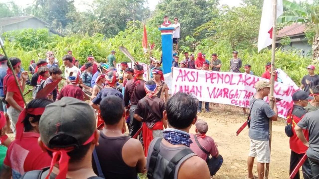 Warga Dusun Nibung Gelar Aksi Penolakan Rencana Transmigrasi Bengkayang, Desak Dialog Pemerintah